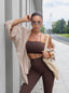 TOP LUMINA BROWN