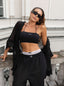 TOP LUMINA BLACK