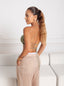 TOP LUMINA MUTED OLIVE