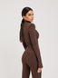 BLUSE LEA - SCHWARZ