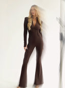 Jumpsuit Eléonore Brown