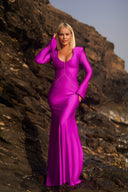 Dress Maribel - Purple