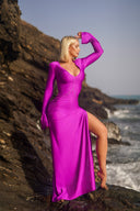 Dress Maribel - Purple