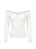 LONGSLEEVE BIANCA ECRU