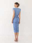 SKIRT SELIN DUSTY BLUE
