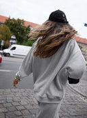 CREWNECK MONO ICON GREY MELANGE