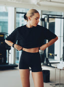 CROP TOP AFTER CLASS BLACK