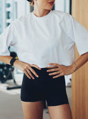 CROP TOP AFTER CLASS WHITE