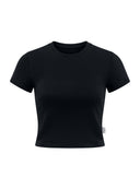 CROP TOP CORE BLACK