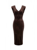 DRESS DESIRE DARK BROWN