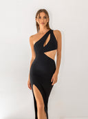 DRESS AMARA MAXI BLACK