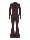 JUMPSUIT ELÉONORE BROWN