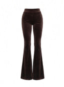 TROUSERS GRACE DARK BROWN