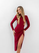 SKIRT RACHELLE CLARET