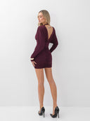 SKIRT VEDETTE DARK CHERRIES