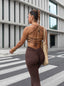 TOP LUMINA BROWN