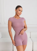 JUMPSUIT NOVA SUIT DUSTY BERRY