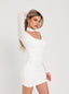DRESS LAVERN MINI ECRU
