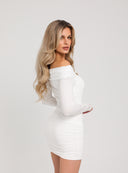 DRESS FELICIA MINI ECRU