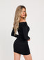 DRESS FELICIA MINI BLACK