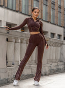 BLOUSE OCTAVIE BROWN