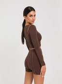 SHORTS CORALLIE BROWN