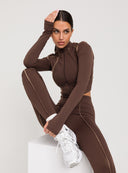 BLOUSE OCTAVIE BROWN