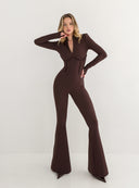 Jumpsuit Eléonore Brown