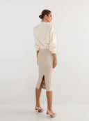 SKIRT SENSA BEIGE