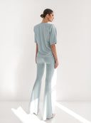 TROUSERS NODIA SAGE GREEN