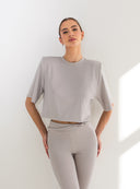 T-SHIRT KAIA TAUPE