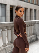 BLOUSE OCTAVIE BROWN