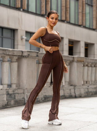 TROUSERS EDITH BROWN