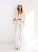 TROUSERS NODIA WHITE
