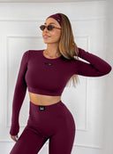 LONGSLEEVE TIMELESS CLARET