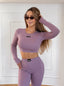LONGSLEEVE TIMELESS DUSTY BERRY