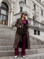 JUMPSUIT GRAVITY HAZE CLARET