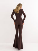 JUMPSUIT ELÉONORE BRAUN