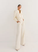 TROUSERS NOEME VANILLA