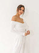 LONGSLEEVE BIANCA ECRU