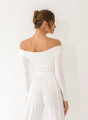 LONGSLEEVE BIANCA ECRU