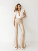 TROUSERS ELIENOR BEIGE