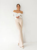 TROUSERS SAFIYA BEIGE