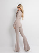 JUMPSUIT ELÉONORE CAPPUCCINO