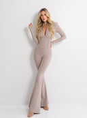 JUMPSUIT ELÉONORE CAPPUCCINO