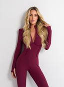 JUMPSUIT MERYL CLARET