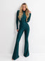 TROUSERS ELIENOR BOTTLE GREEN