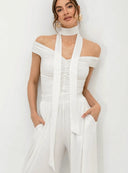 SCARF VEIL ECRU