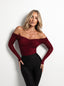BLOUSE MARGO CLARET