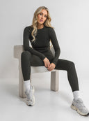 LONGSLEEVE AYANA DARK KHAKI